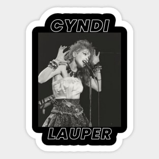 Cyndi Lauper Sticker
